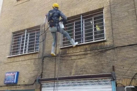 خدمات واترجت نمای ساختمان